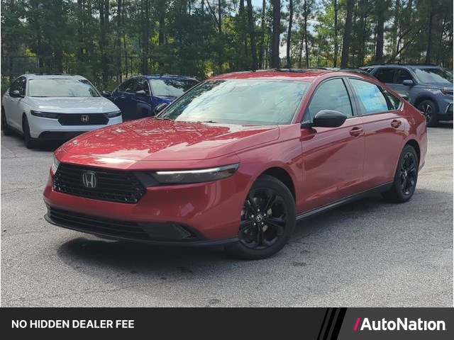 Radiant Red Metallic 2025 Honda Accord Sedan Front-Wheel Drive Continuously Variable Transmission