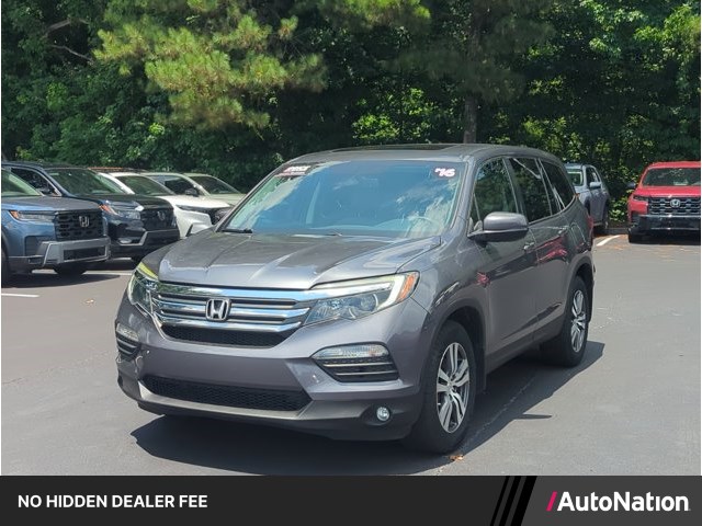 Silver 2016 Honda Pilot SUV / Crossover Front-Wheel Drive Automatic