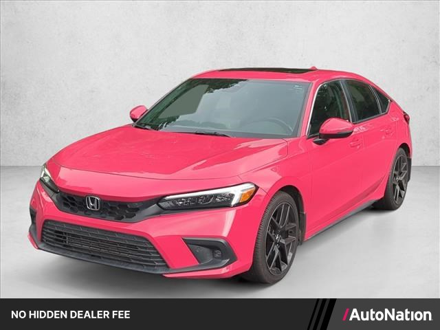 Rallye Red 2022 Honda Civic Hatchback Hatchback Front-Wheel Drive Automatic