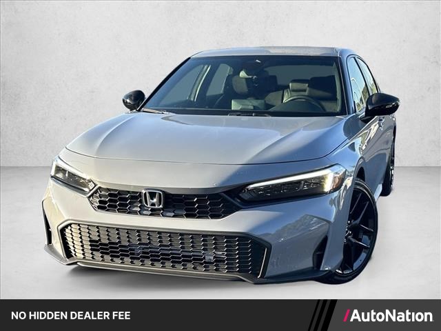 Urban Gray Pearl 2026 Honda Civic Hatchback Hatchback Front-Wheel Drive Continuously Variable Transmission