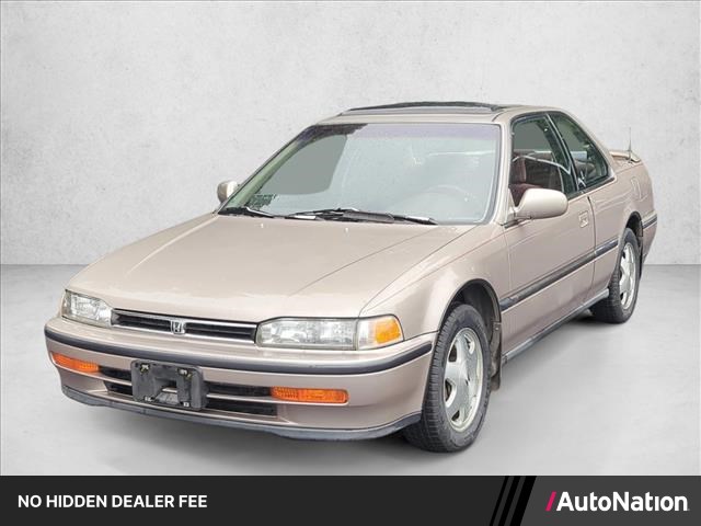 Tan/Brown 1992 Honda Accord Coupe Coupe Front-Wheel Drive Automatic