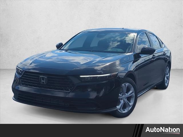 Crystal Black Pearl 2026 Honda Accord LX FWD Sedan Front-Wheel Drive Continuously Variable Transmission