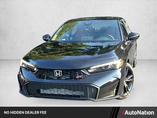 Crystal Black Pearl 2026 Honda Civic Sedan Front-Wheel Drive 6-Speed Manual