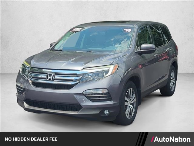Silver 2016 Honda Pilot SUV / Crossover Front-Wheel Drive Automatic