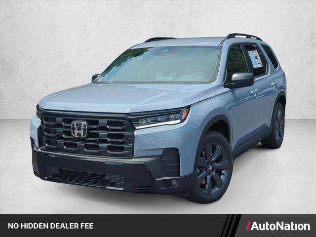 Sonic Gray Pearl 2026 Honda Pilot Sport FWD SUV / Crossover Front-Wheel Drive Automatic
