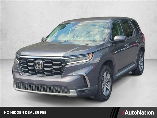 Gray (Modern Steel Metallic) 2024 Honda Pilot SUV / Crossover Front-Wheel Drive Automatic