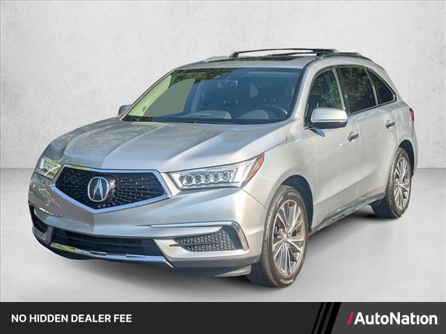 Lunar Silver Metal 2020 Acura MDX SUV / Crossover All-Wheel Drive Automatic