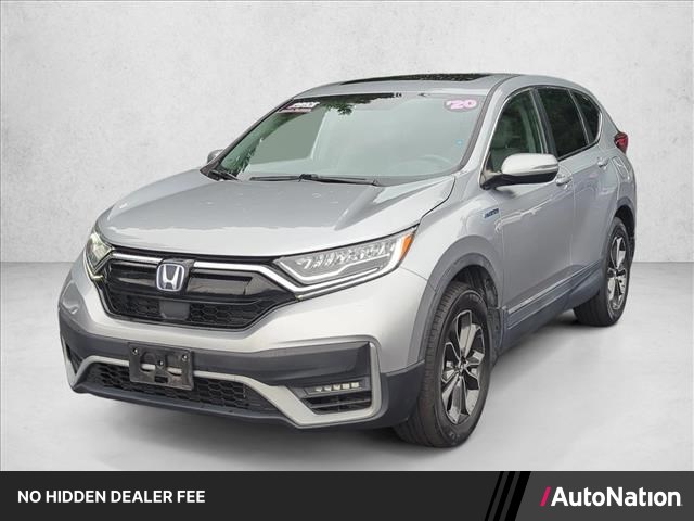 Lunar Silver Metallic 2020 Honda CR-V Hybrid SUV / Crossover All-Wheel Drive Automatic