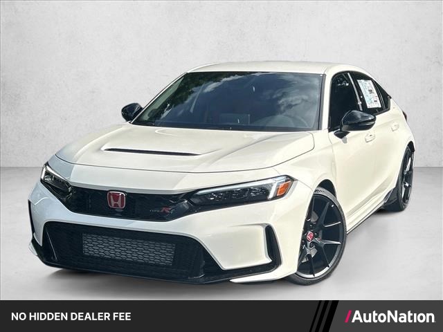 Championship White 2026 Honda Civic Type R Hatchback Front-Wheel Drive 6-Speed Manual
