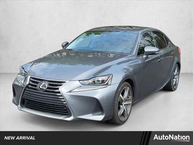 Nebula Gray Pearl 2017 Lexus IS 200t RWD Sedan Rear-Wheel Drive Automatic