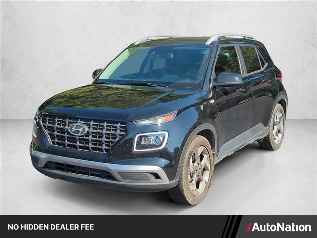 Black Noir Pearl 2021 Hyundai Venue SUV / Crossover Front-Wheel Drive Automatic