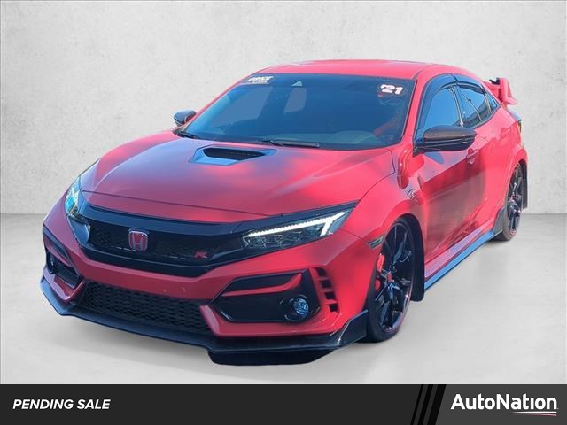 Rallye Red 2021 Honda Civic Type R Touring FWD Hatchback Front-Wheel Drive 6-Speed Manual