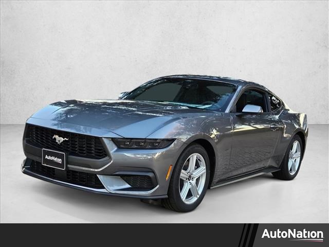 Carbonized Gray Metallic 2026 Ford Mustang EcoBoost Fastback RWD Coupe Rear-Wheel Drive Automatic