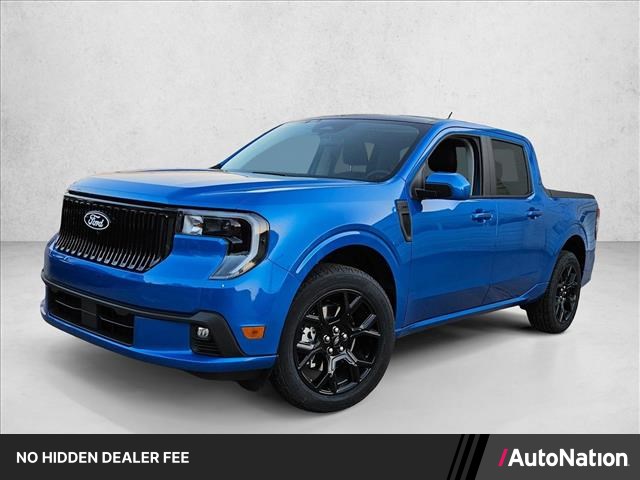 Velocity Blue 2025 Ford Maverick Pickup Truck All-Wheel Drive 7-Speed Automatic