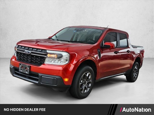 Hot Pepper Red Metallic Tinted Clearcoat 2023 Ford Maverick Pickup Truck Front-Wheel Drive Automatic