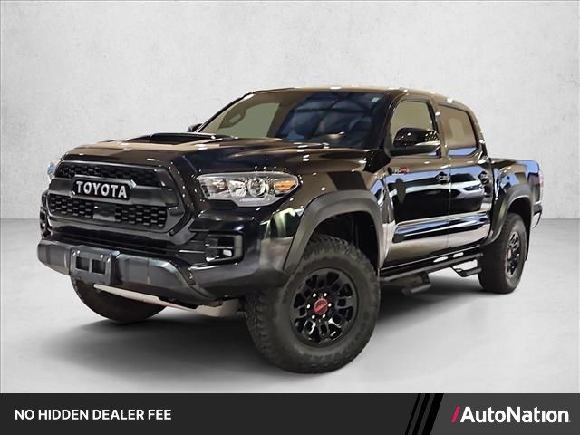 Midnight Black Metallic 2019 Toyota Tacoma Pickup Truck Four-Wheel Drive Automatic