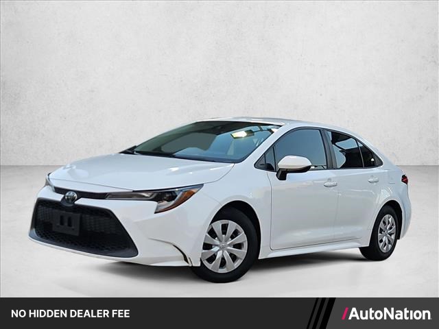 Super White 2020 Toyota Corolla Sedan Front-Wheel Drive Automatic