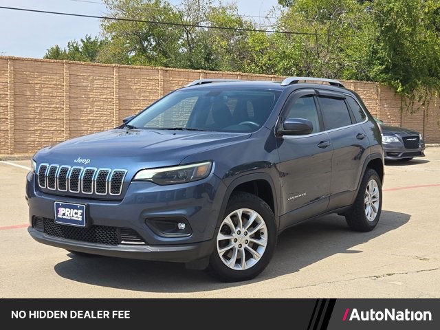 Blue Shade Pearlcoat 2019 Jeep Cherokee SUV / Crossover Four-Wheel Drive 9-Speed Automatic