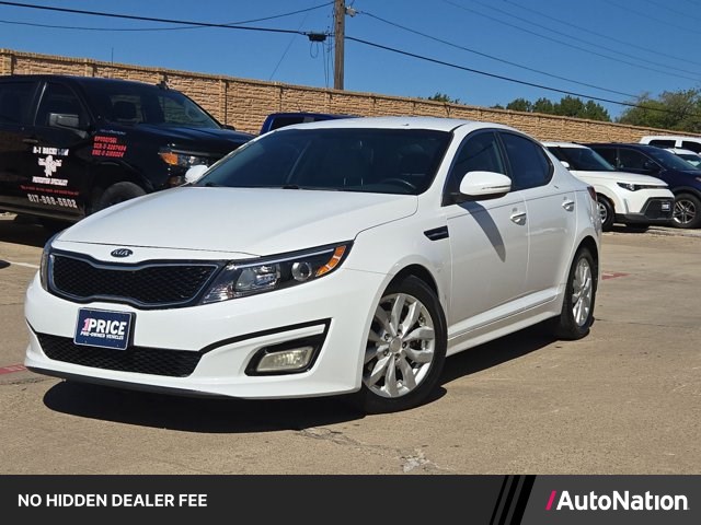 Snow White Pearl 2015 Kia Optima Sedan Front-Wheel Drive Automatic