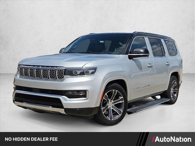 Silver Zynith 2023 Jeep Grand Wagoneer SUV / Crossover Four-Wheel Drive 8-Speed Automatic