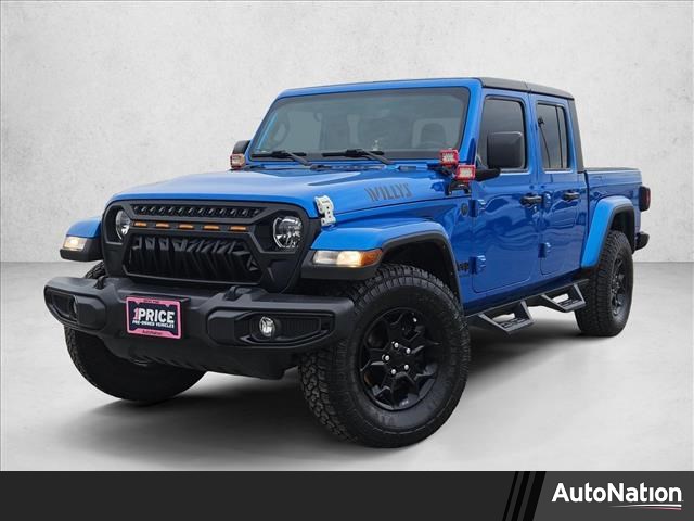 2023 Jeep Gladiator Willys Crew Cab 4WD Azul (Hydro Blue Pearlcoat) Camioneta Todo terreno 8 velocidades Automática