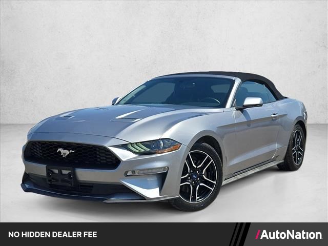 Iconic Silver Metallic 2020 Ford Mustang Convertible Rear-Wheel Drive Automatic