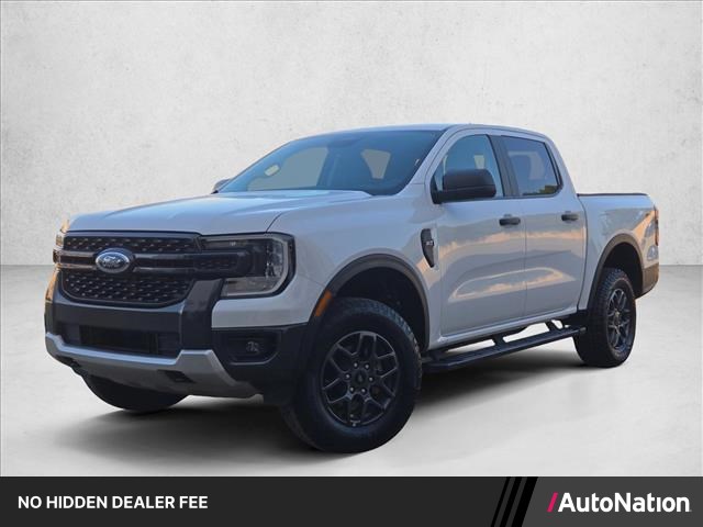 Oxford White 2025 Ford Ranger Pickup Truck Four-Wheel Drive Automatic