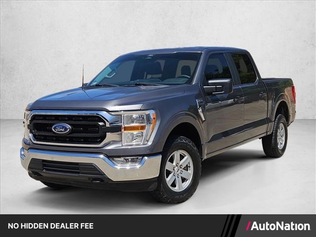 Carbonized Gray Metallic 2022 Ford F-150 Pickup Truck Four-Wheel Drive Automatic