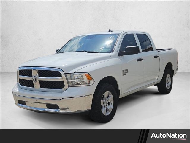 Bright White Clearcoat 2023 RAM 1500 Classic SLT Crew Cab 4WD Pickup Truck Four-Wheel Drive 8-Speed Automatic