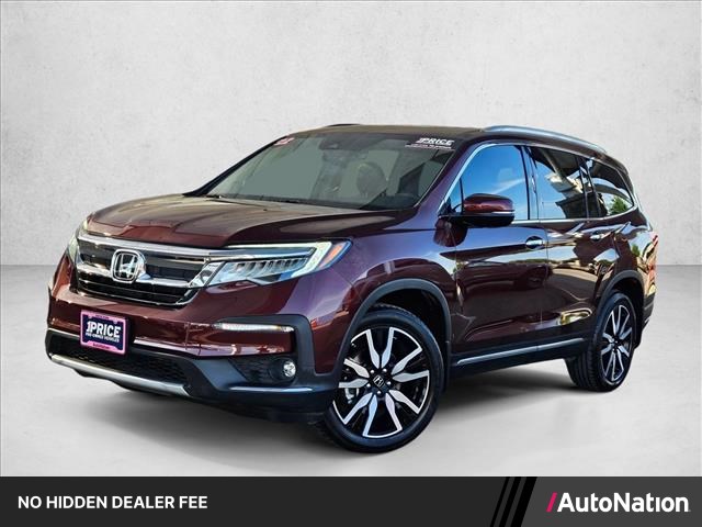 Red (Deep Scarlet Pearl) 2022 Honda Pilot SUV / Crossover All-Wheel Drive Automatic