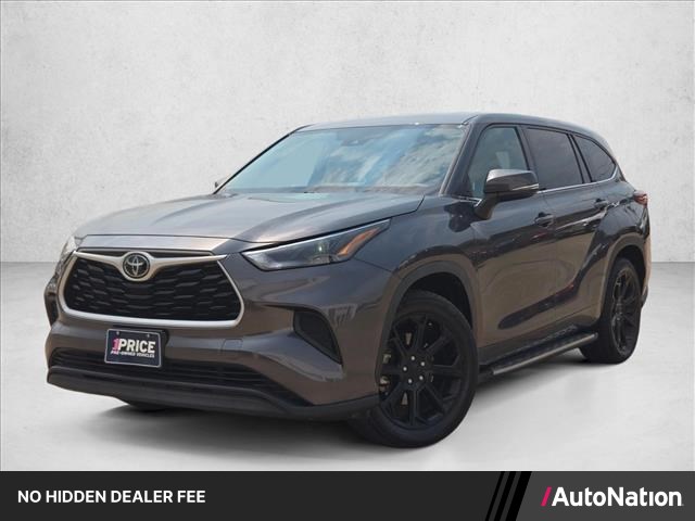 Magnetic Gray Metallic 2022 Toyota Highlander SUV / Crossover Front-Wheel Drive Automatic