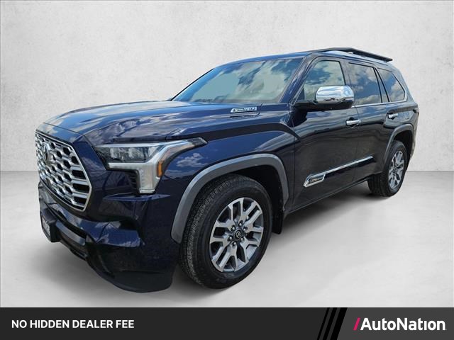 Blue 2025 Toyota Sequoia SUV / Crossover Four-Wheel Drive Automatic