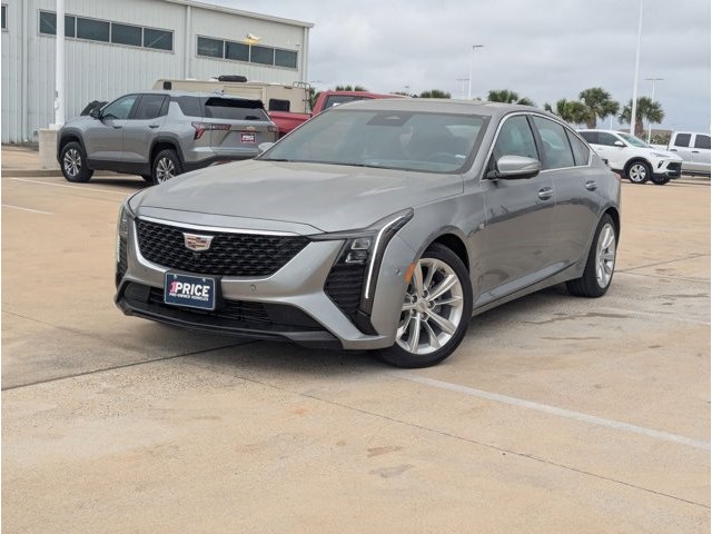 Silver 2025 Cadillac CT5 Premium Luxury RWD Sedan Rear-Wheel Drive Automatic