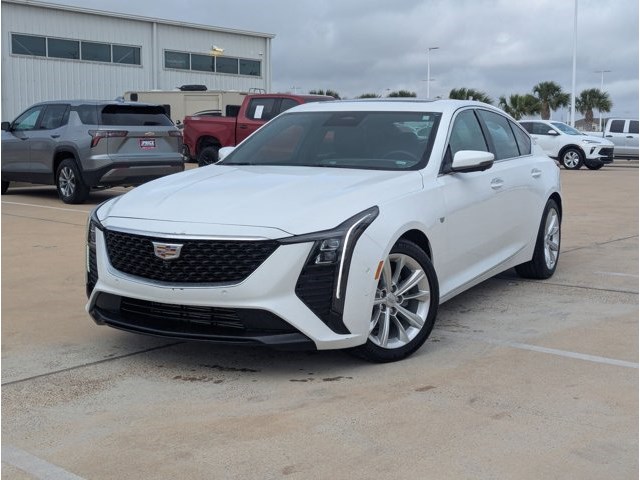 Silver 2025 Cadillac CT5 Premium Luxury RWD Sedan Rear-Wheel Drive Automatic