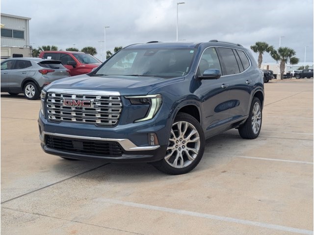 Blue 2025 GMC Acadia Denali AWD SUV / Crossover Four-Wheel Drive 8-Speed Automatic
