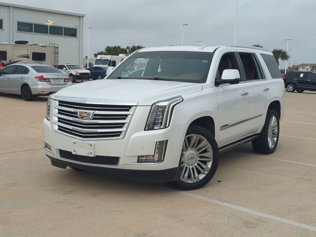 Crystal White Tricoat 2017 Cadillac Escalade Platinum 4WD SUV / Crossover Four-Wheel Drive 8-Speed Automatic