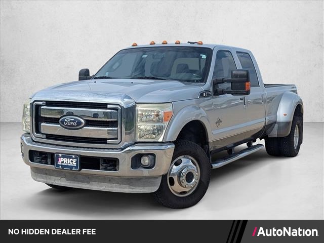Ingot Silver Metallic 2011 Ford F-350 Super Duty Lariat Crew Cab LB DRW 4WD Pickup Truck Four-Wheel Drive 6-Speed Automatic