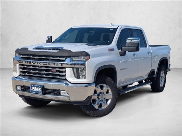 White (Iridescent Pearl Tricoat) 2020 Chevrolet Silverado 2500HD LTZ Crew Cab 4WD Pickup Truck Four-Wheel Drive Automatic