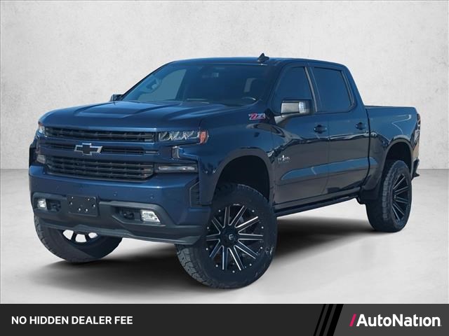 Northsky Blue Metallic 2020 Chevrolet Silverado 1500 Pickup Truck Four-Wheel Drive 8-Speed Automatic