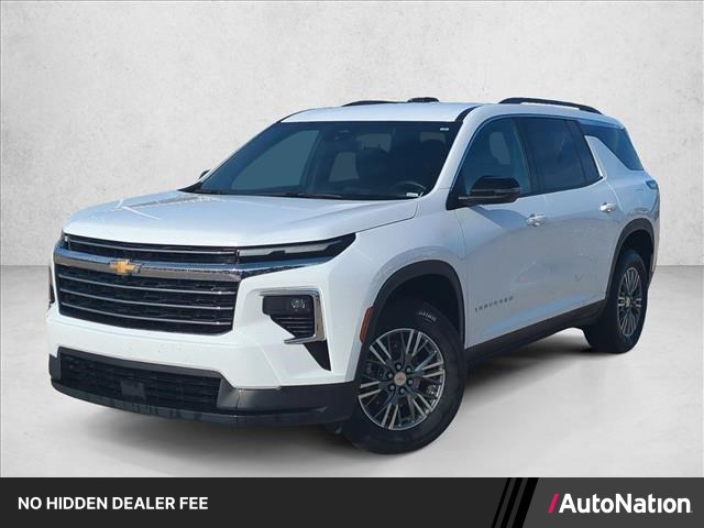 Summit White 2025 Chevrolet Traverse SUV / Crossover Front-Wheel Drive 8-Speed Automatic