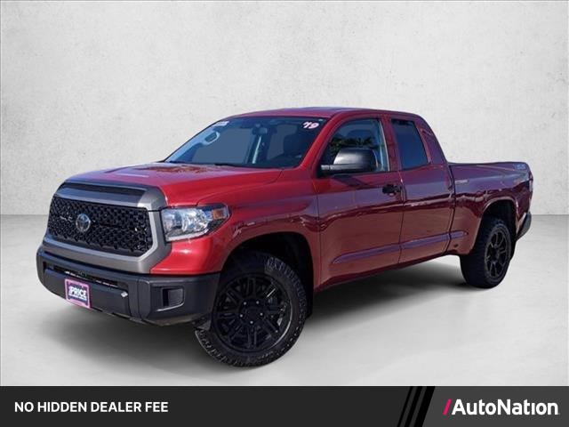 Barcelona Red Metallic 2019 Toyota Tundra SR Double Cab 4.6L Pickup Truck 4X2 Automatic