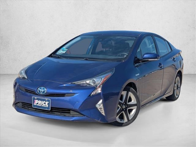 Blue Crush Metallic 2017 Toyota Prius Three Touring FWD Hatchback Front-Wheel Drive Automatic