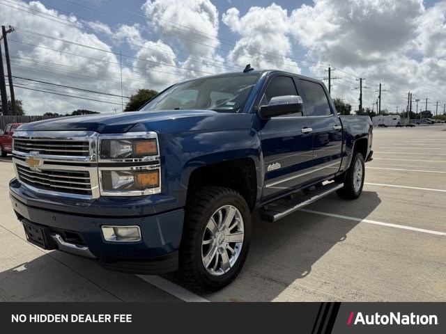 Deep Ocean Blue Metallic 2015 Chevrolet Silverado 1500 Pickup Truck Four-Wheel Drive 6-Speed Automatic