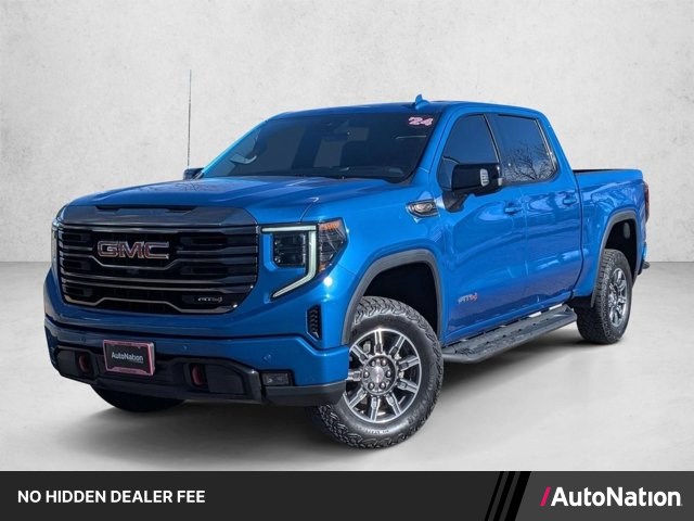 Dynamic Blue Metallic 2024 GMC Sierra 1500 Pickup Truck Four-Wheel Drive Automatic