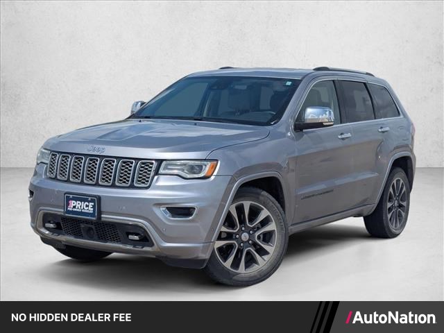 Billet Silver Metallic Clearcoat 2017 Jeep Grand Cherokee Overland SUV / Crossover 4X2 8-Speed Automatic