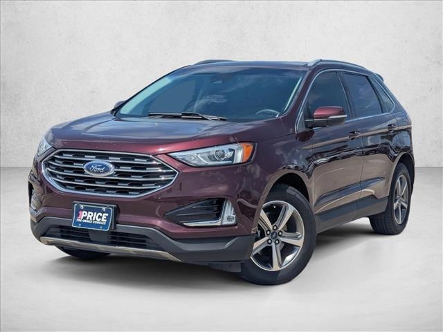 Red (Burgundy Velvet Metallic Tinted Clearcoat) 2020 Ford Edge SEL FWD SUV / Crossover Front-Wheel Drive 8-Speed Automatic