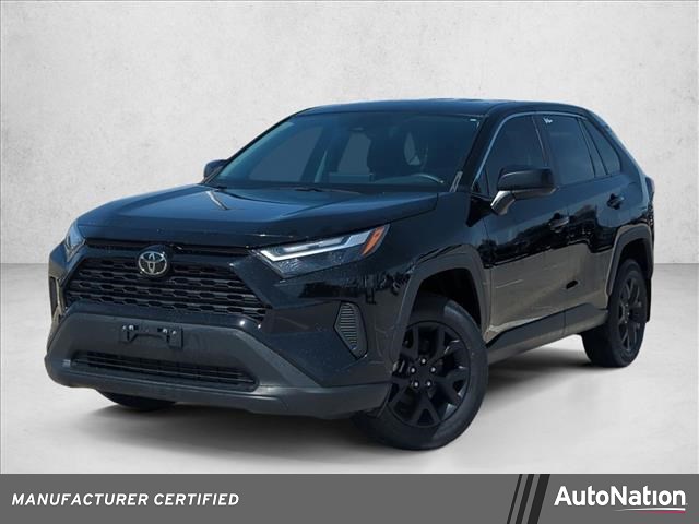 Midnight Black Metallic 2024 Toyota RAV4 LE FWD SUV / Crossover Front-Wheel Drive Automatic