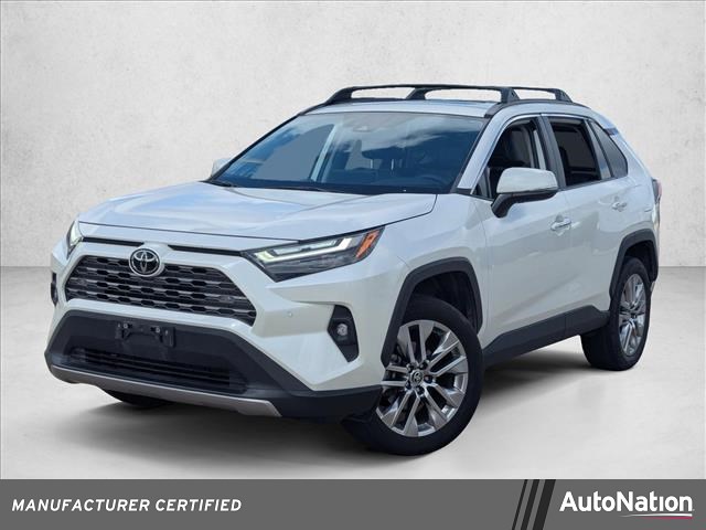 White (Blizzard Pearl) 2022 Toyota RAV4 Limited FWD SUV / Crossover Front-Wheel Drive Automatic