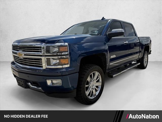 Deep Ocean Blue Metallic 2015 Chevrolet Silverado 1500 Pickup Truck Four-Wheel Drive 6-Speed Automatic