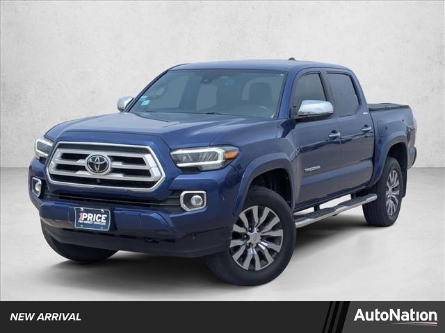 Blue Crush Metallic 2023 Toyota Tacoma Limited Double Cab RWD Pickup Truck 4X2 Automatic